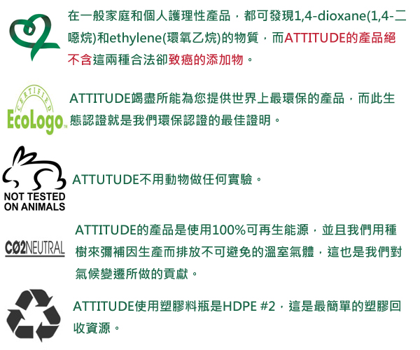 加拿大 ATTITUDE 艾特優 - 嬰幼兒洗衣精-梨花蜜-1.05L