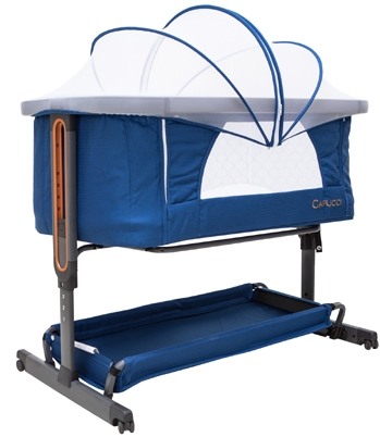 美國卡普奇Capucci - 嬰兒床邊床-藍