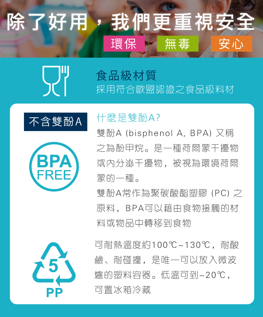 法國MAPED - 兒童保溫餐袋-聰明藍