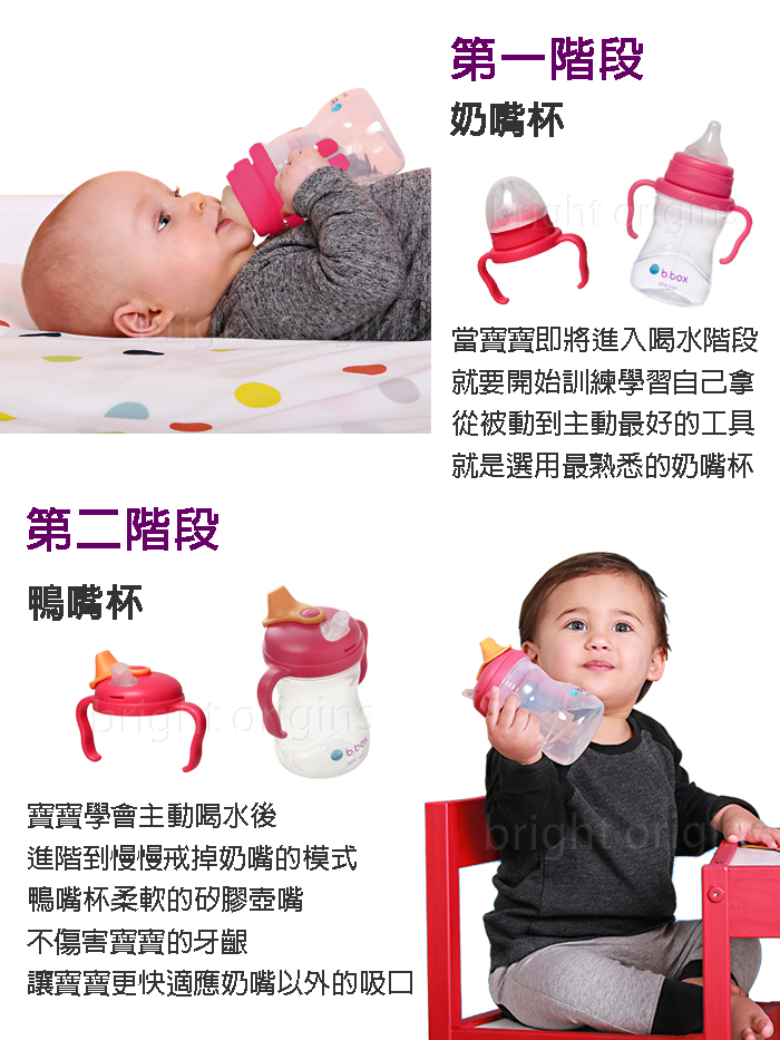 澳洲 b.box - 四合一套裝-檸檬黃