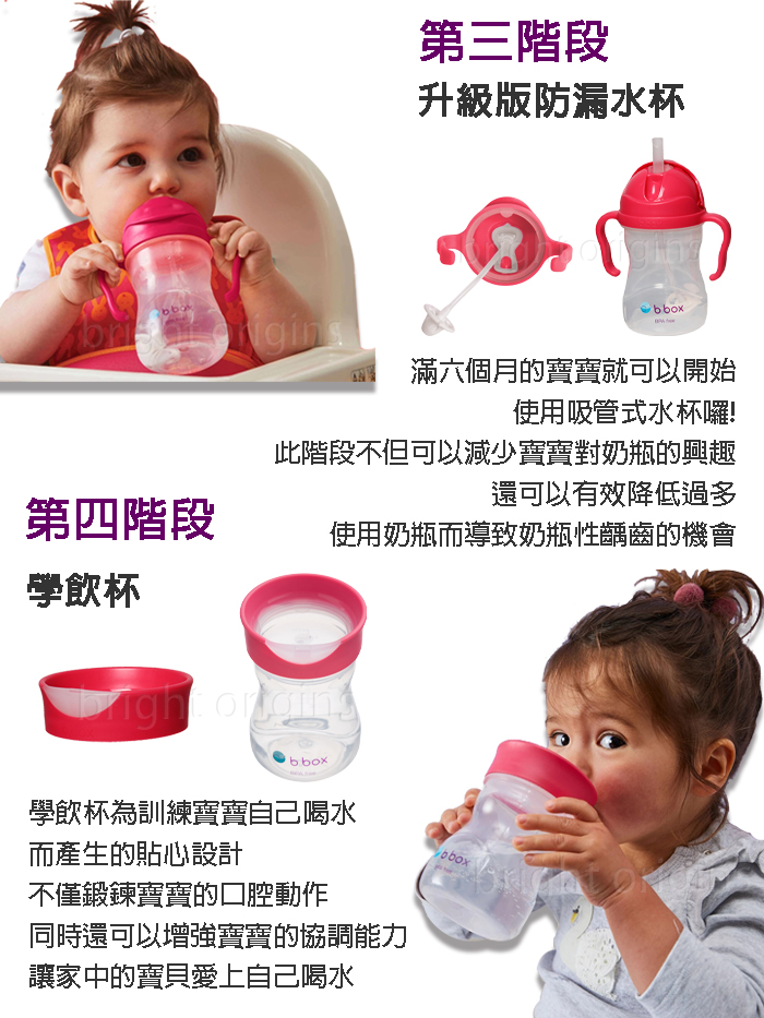 澳洲 b.box - 四合一套裝-藍莓藍