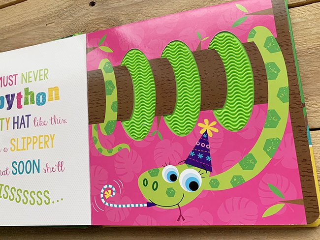 Never Touch a Tiger! 沒摸過的大老虎（觸摸書）