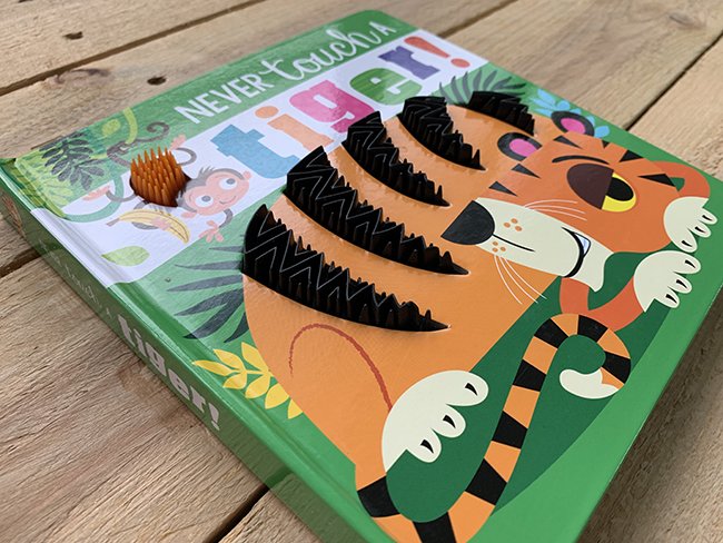 Never Touch a Tiger! 沒摸過的大老虎（觸摸書）