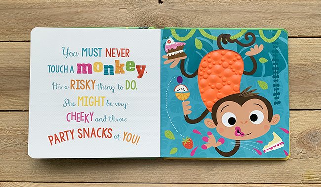 Never Touch a Tiger! 沒摸過的大老虎（觸摸書）