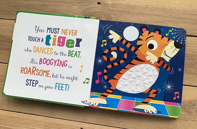 Never Touch a Tiger! 沒摸過的大老虎（觸摸書）