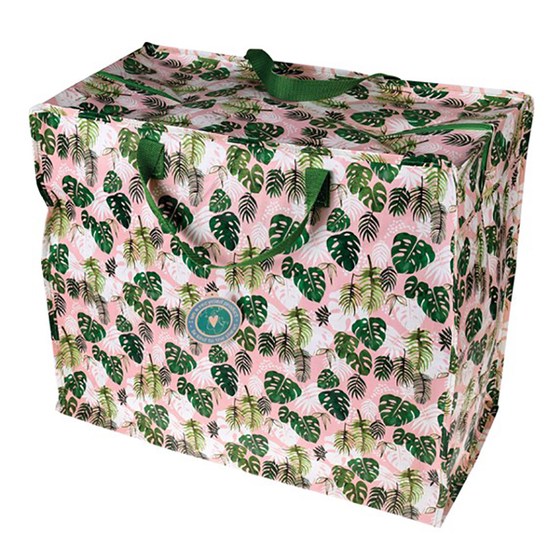 英國 Rex London - 衣物/棉被超大多功能防水環保收納袋/萬用袋-棕櫚葉