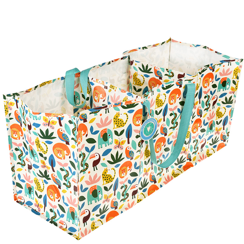 英國 Rex London - 玩具/衣物/垃圾回收 多功能防水環保收納袋/萬用袋/分隔袋-森林樂園