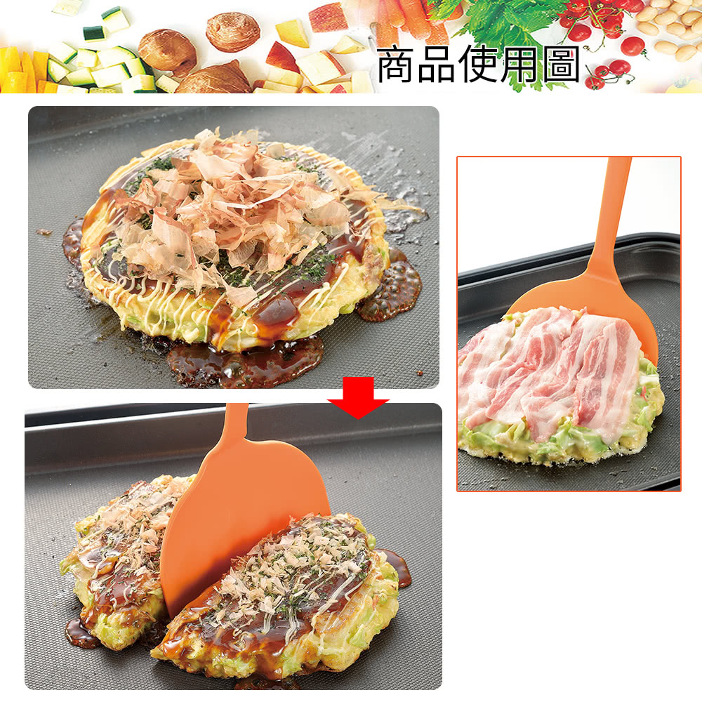 日本下村工業 Shimomura - 耐熱大阪燒煎鏟YP-210