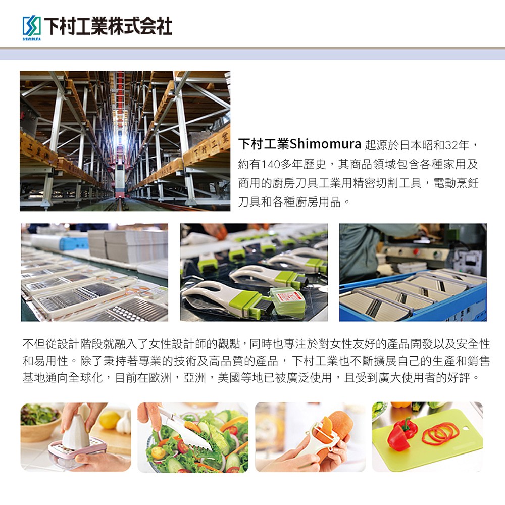 日本下村工業 Shimomura - 耐熱不沾鍋專用煎鏟 (黃) FVS-204