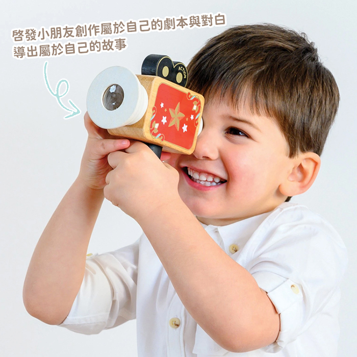 英國 Le Toy Van - 角色扮演 - 好萊塢萬花筒攝影機玩具組