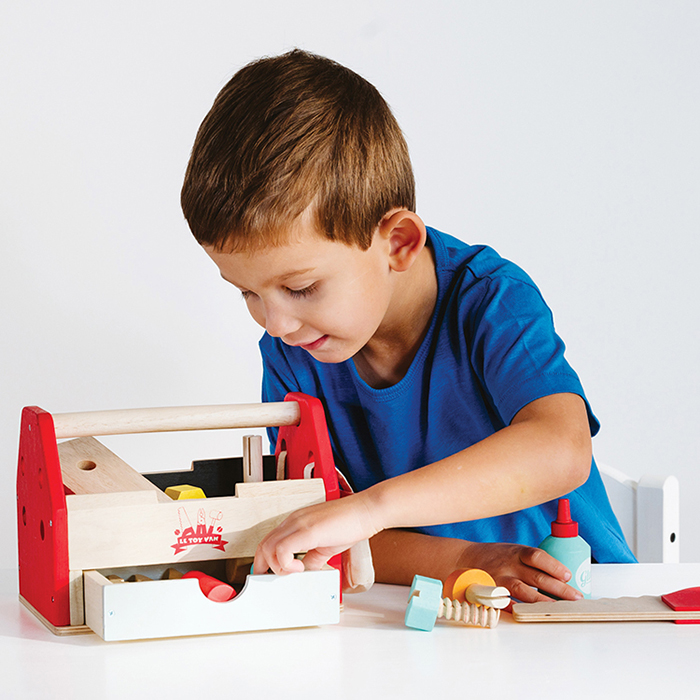 英國 Le Toy Van - 小小工程師工具箱玩具組