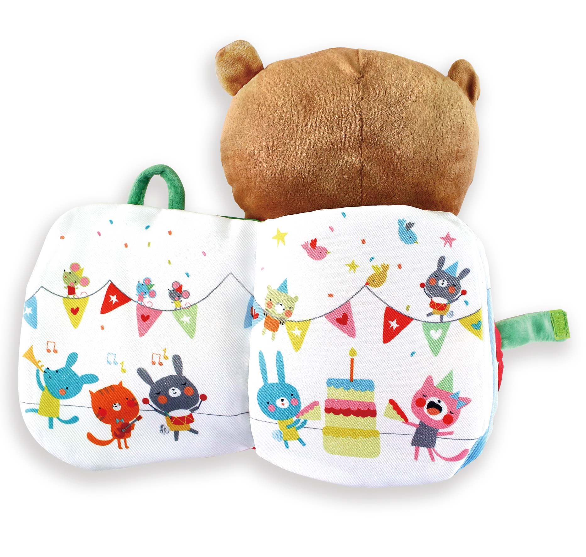 小熊熊-寶寶絨毛抱抱書