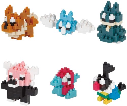 Nano Block 迷你積木 - 《Nanoblock 迷你積木》NBMC_14SMINI系列 精靈寶可夢(一盒6入)