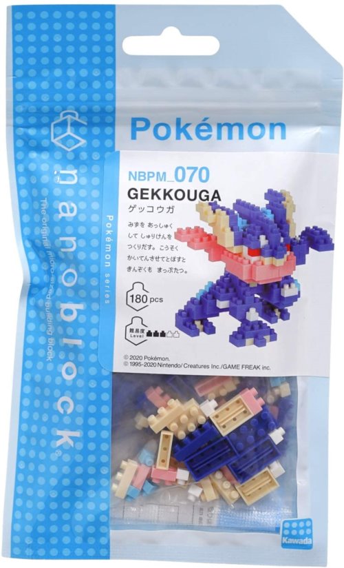 Nano Block 迷你積木 - 《Nanoblock 迷你積木》NBPM_070精靈寶可夢 甲賀忍蛙