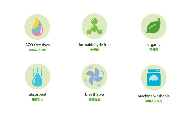 美國 green sprouts - 小綠芽兩層吸水層 100% 有機棉細紗布之【口水巾圍兜/咬咬兜】3入組-兔子蝴蝶(粉)