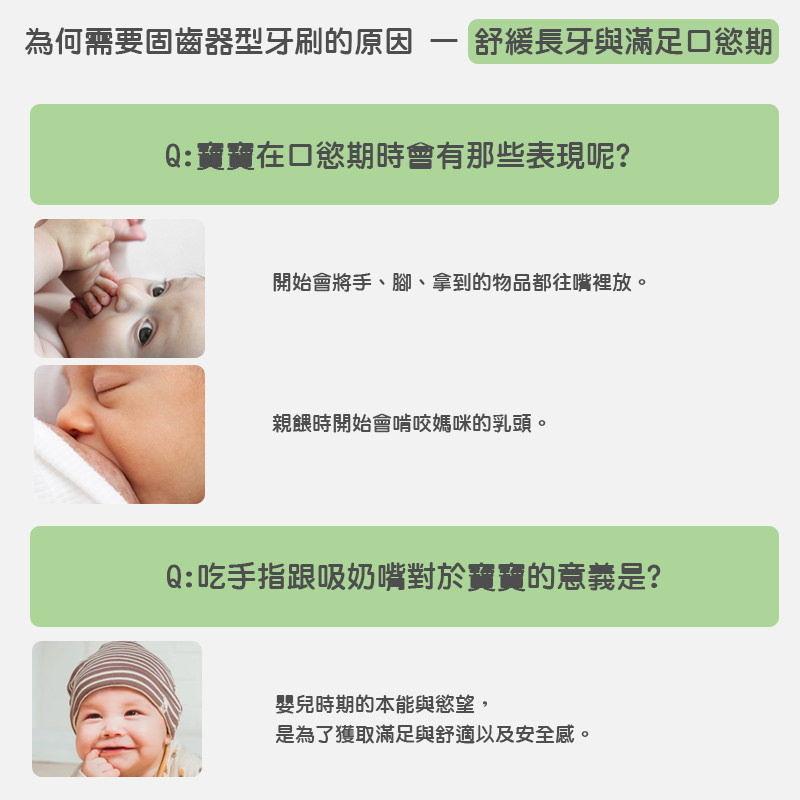 美國 green sprouts - 小綠芽食品安全等級矽膠固齒器3入組-水藍月亮