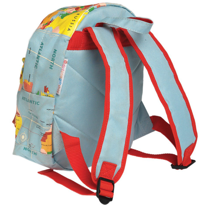 英國 Rex London - 幼兒/兒童後背包-世界地圖