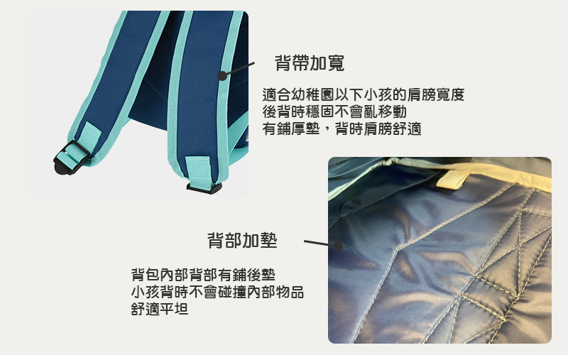 英國 Rex London - 幼兒/兒童後背包-森林樂園