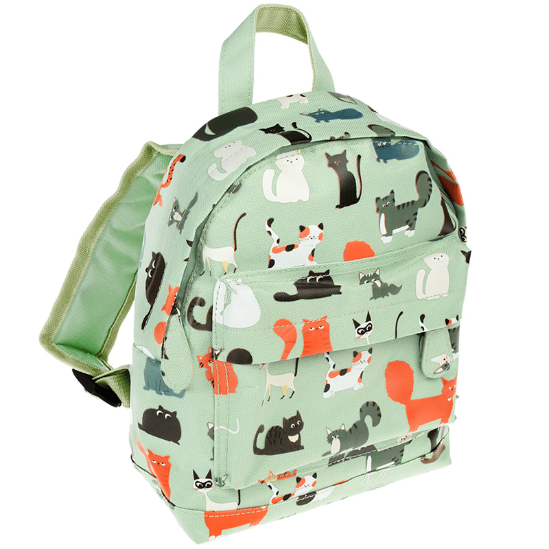 英國 Rex London - 幼兒/兒童後背包-萌貓樂園