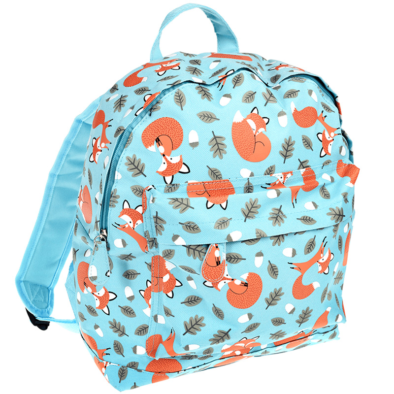 英國 Rex London - 大童/成人後背包-溫柔狐狸