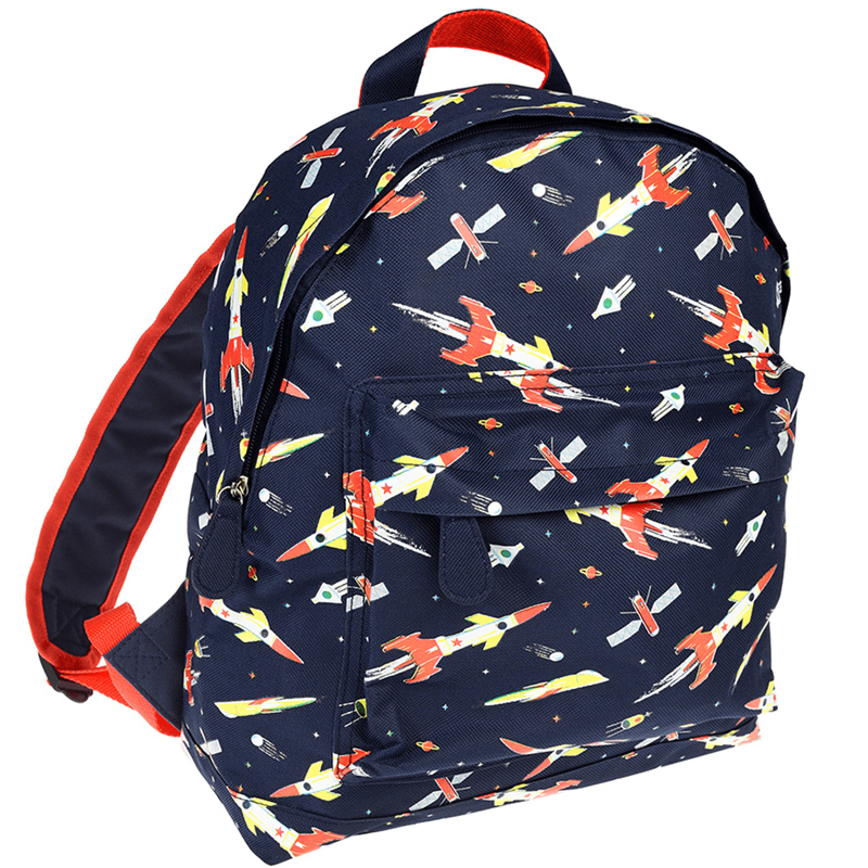 英國 Rex London - 大童/成人後背包-太空梭