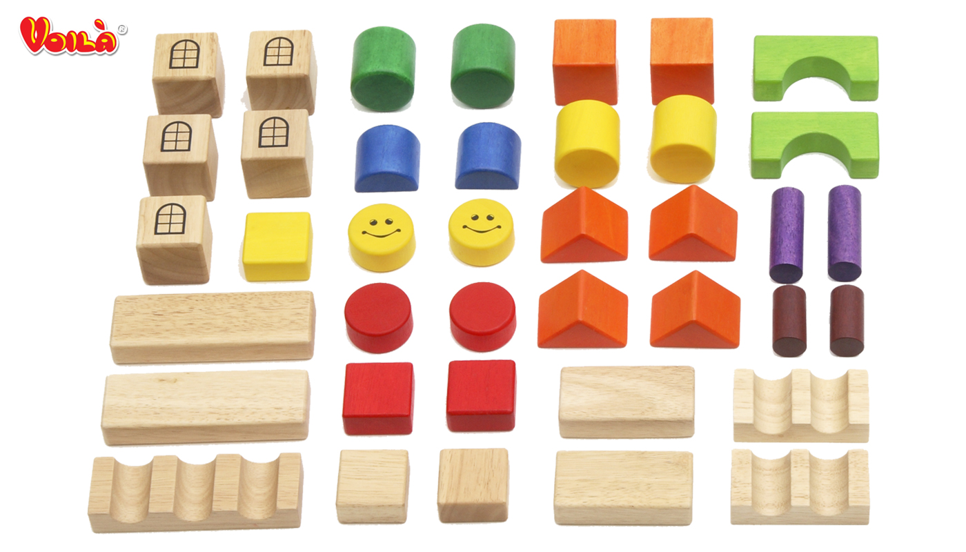 泰國 Voila - 39pcs 建構積木組-18個月以上