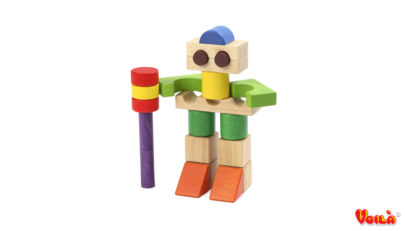 泰國 Voila - 39pcs 建構積木組-18個月以上