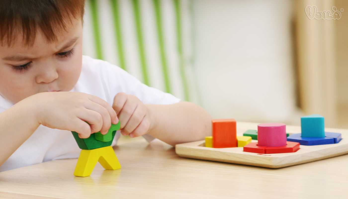 泰國 Voila - 幾何配對盤-18個月以上