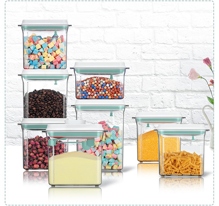 ANKOU LIFE安酷生活 - 一鍵搞定防滑刮平奶粉罐 避光款 (附贈勺子+掛具+三角刮平片 )-2300ml