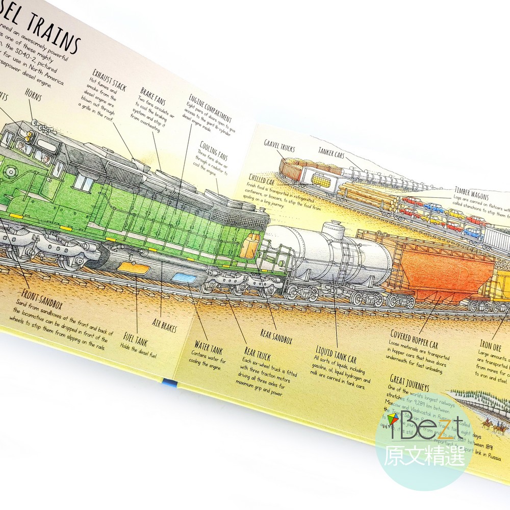 Stephen Biesty Trains