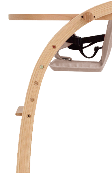 日本 farska - 實木陪伴成長椅│一生モノの椅子-珊瑚紅