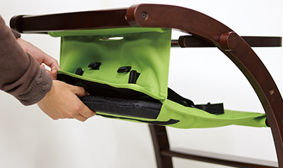 日本 farska - 實木陪伴成長椅│一生モノの椅子-珊瑚紅