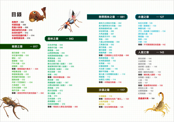 幼福文化 - 3本合購-驚奇昆蟲大百科＋深海生物大百科＋危險生物大百科