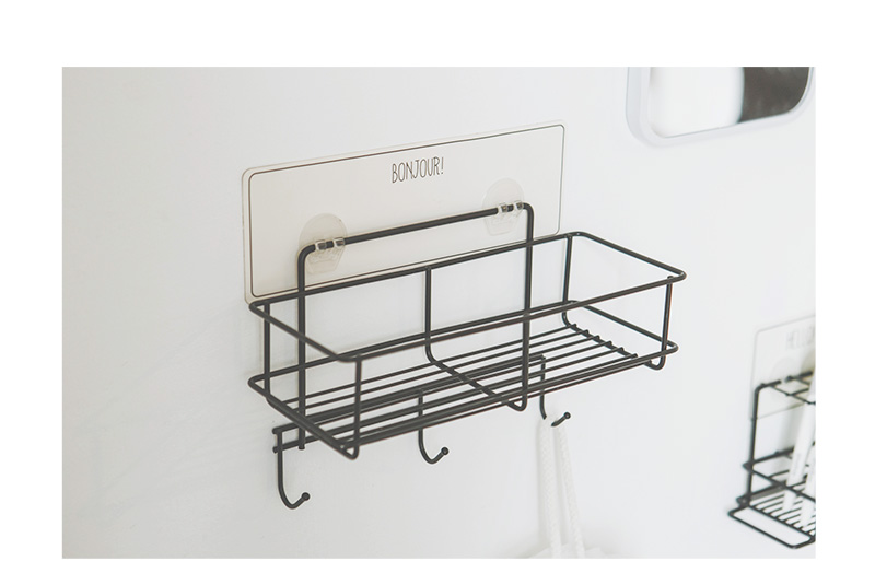 完美主義 Peachy Life - 台灣製烤漆3勾置物架-Refix 無膠痕利酷貼