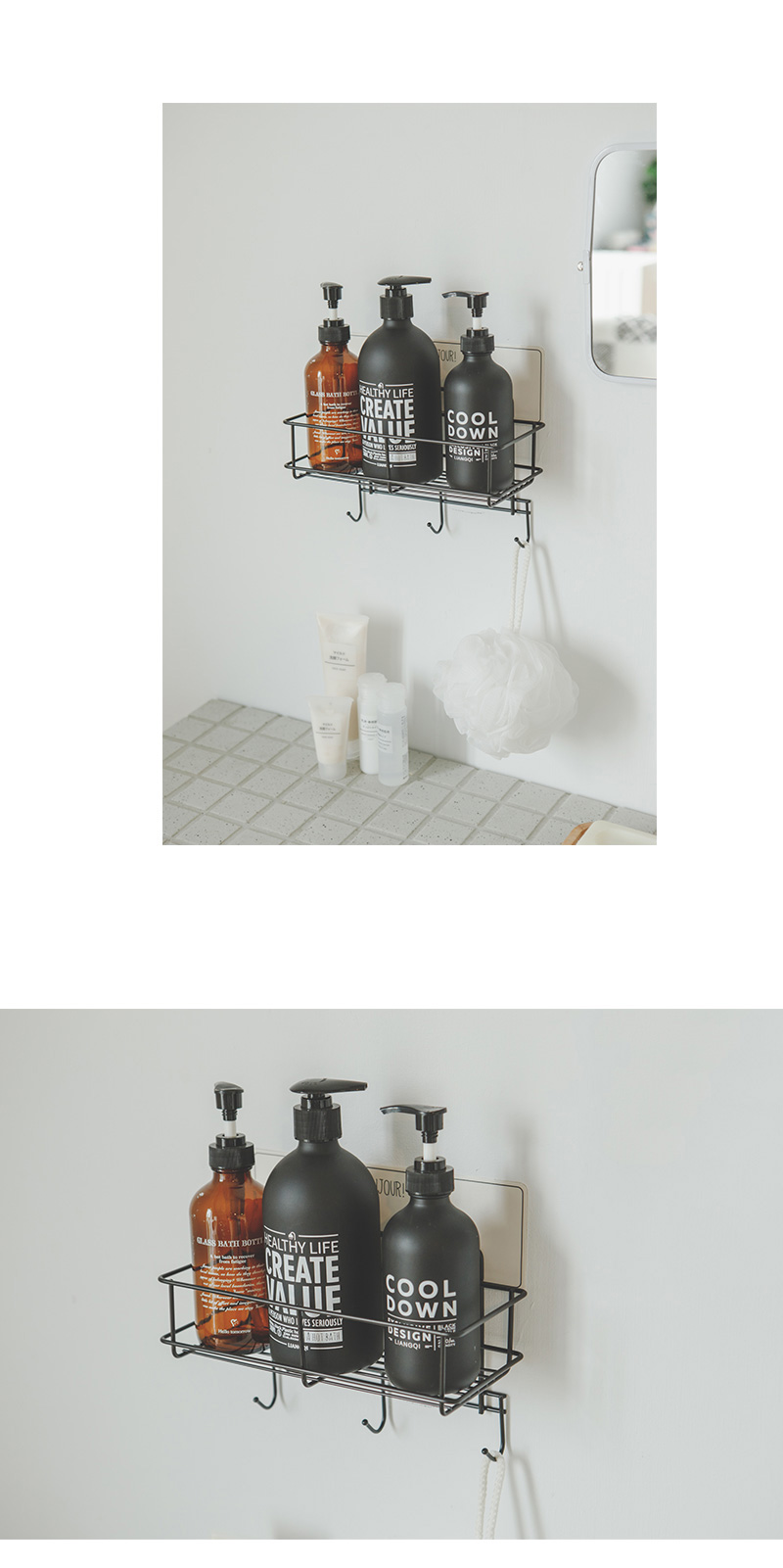 完美主義 Peachy Life - 台灣製烤漆3勾置物架-Refix 無膠痕利酷貼