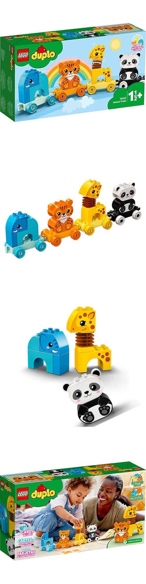 樂高 LEGO - 樂高積木 LEGO《 LT10955 》Duplo 得寶系列 -動物火車-15pcs