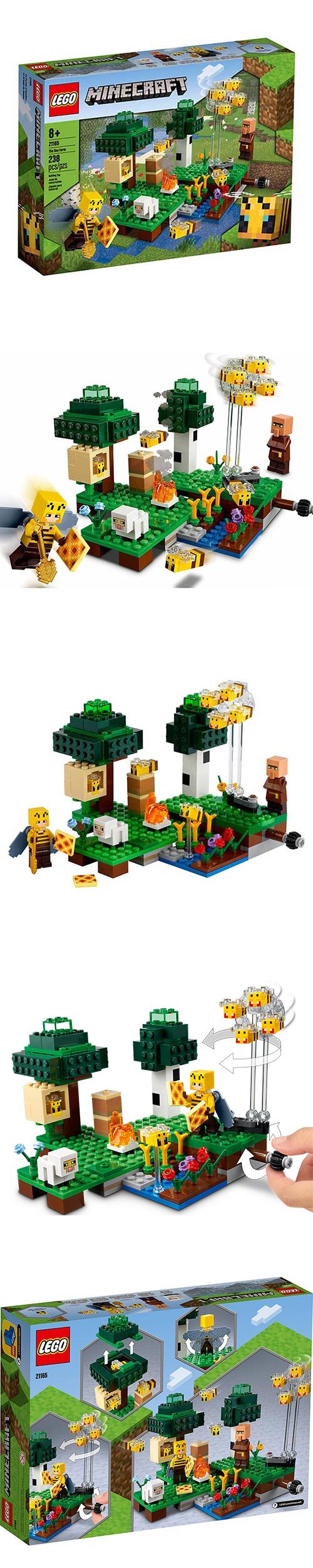 樂高 LEGO - 樂高積木 LEGO《 LT21165 》Minecraft 系列 - The Bee Farm-238pcs