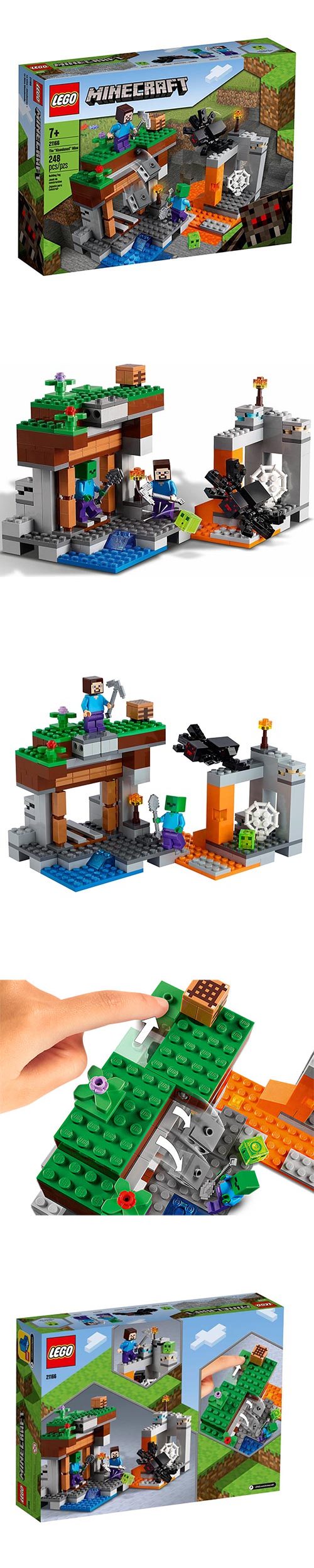 樂高 LEGO - 樂高積木 LEGO《 LT21166 》Minecraft 系列 - The "Abandoned" Mine-248pcs