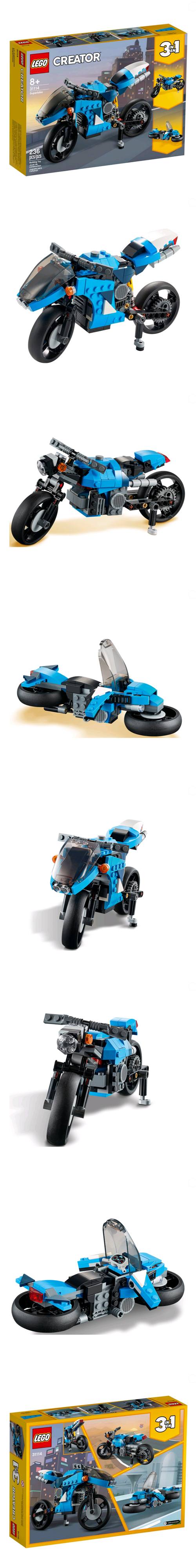 樂高 LEGO - 樂高積木 LEGO《 LT31114 》創意大師 Creator 系列 - 超級摩托車-236pcs