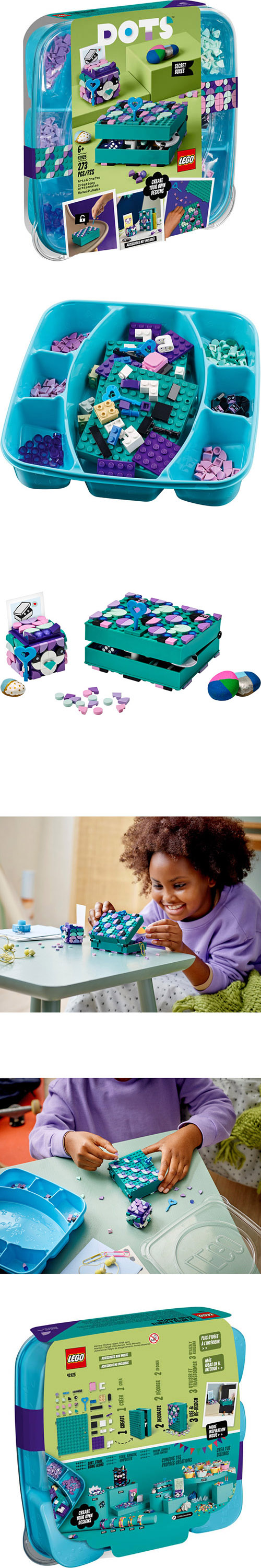 樂高 LEGO - 樂高積木 LEGO《 LT41925 》DOTS 系列 豆豆手環 - 豆豆秘密寶盒-273pcs