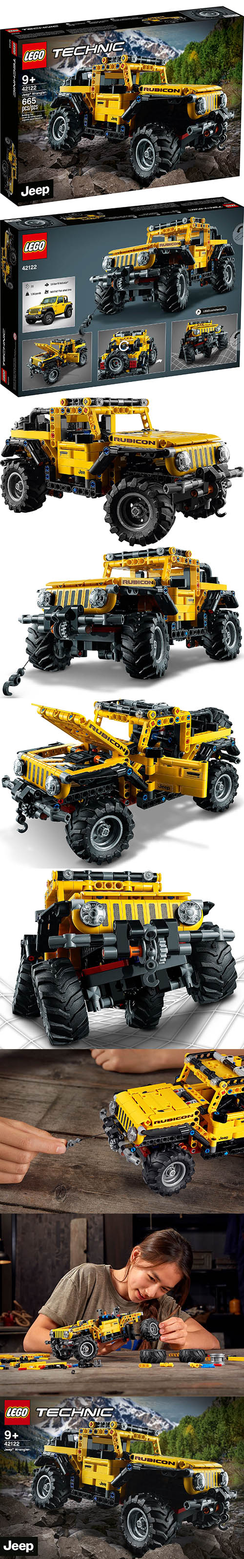 樂高 LEGO - 樂高積木 LEGO《 LT42122 》科技 Technic 系列 - Jeep® Wrangler-665pcs