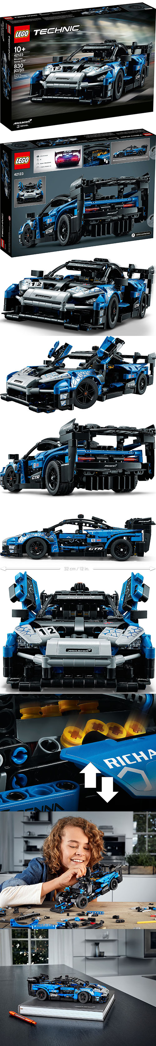樂高 LEGO - 樂高積木 LEGO《 LT42123 》科技 Technic 系列 - McLaren Senna GTR™-830pcs