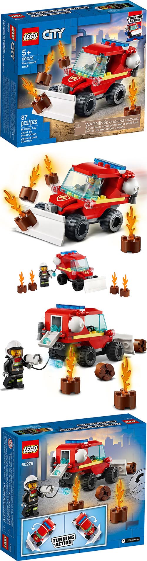 樂高 LEGO - 樂高積木 LEGO《 LT60279 》City 城市系列 - 消防車-87pcs