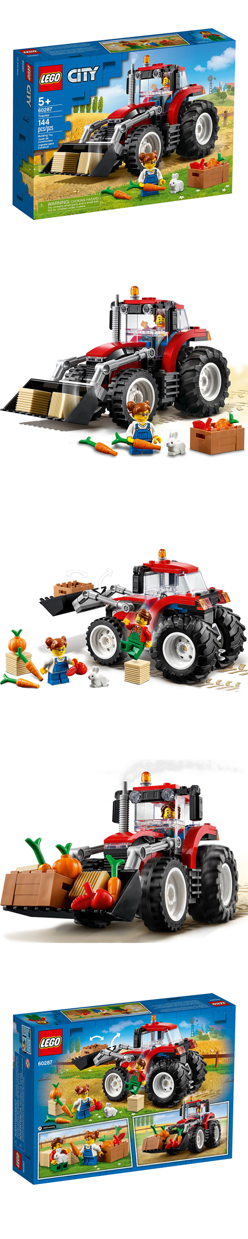 樂高 LEGO - 樂高積木 LEGO《 LT60287 》City 城市系列 - 拖拉機-144pcs