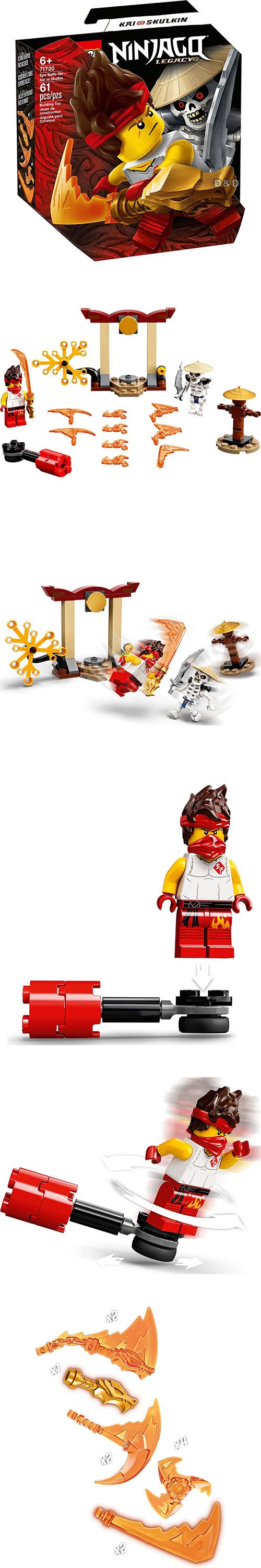 樂高 LEGO - 樂高積木 LEGO《 LT71730 》 NINJAGO 旋風忍者系列 - 終極決戰組 - 赤地對決骷髏大軍-61pcs