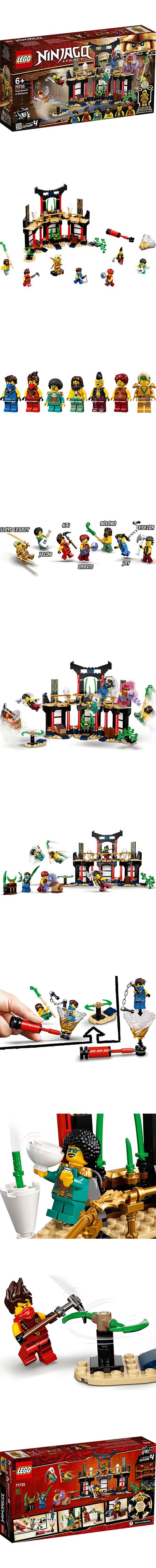 樂高 LEGO - 樂高積木 LEGO《 LT71735 》 NINJAGO 旋風忍者系列 - 元素擂台賽-283pcs
