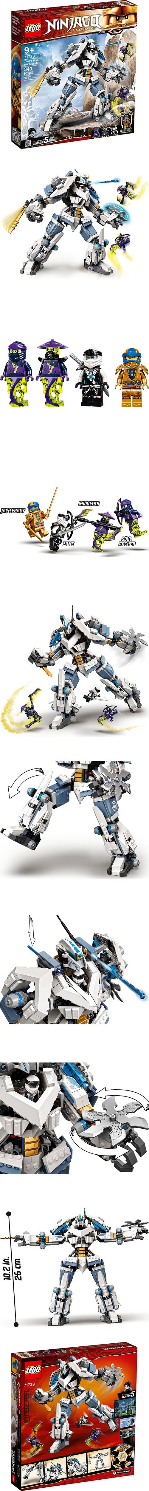 樂高 LEGO - 樂高積木 LEGO《 LT71738 》 NINJAGO 旋風忍者系列 - 冰忍的鈦機械人之戰-840pcs