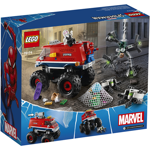 樂高 LEGO - 樂高積木 LEGO《 LT76174 》SUPER HEROES 超級英雄系列 -  蜘蛛人的怪獸卡車vs神秘客-439pcs