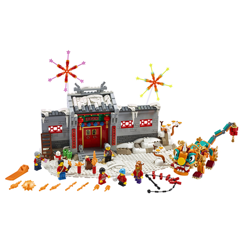 樂高 LEGO - 樂高積木 LEGO《 LT 80106 》Chinese Trad. Fest.系列 - 年獸的故事-1067pcs