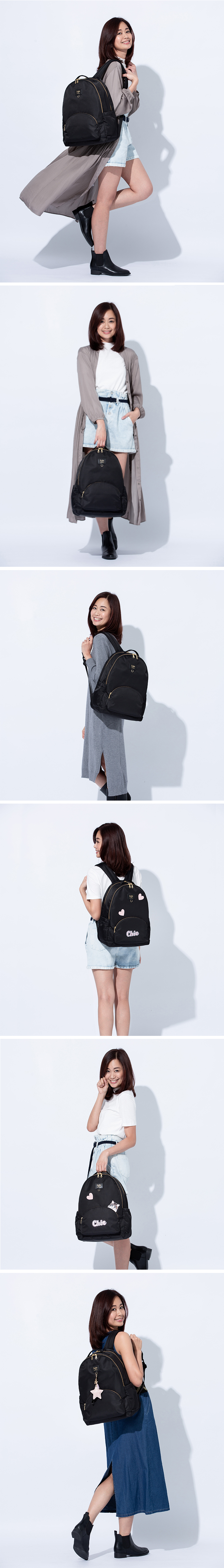 Zoila - Go Go Bag全新升級版-經典黑-輕量美型媽媽包